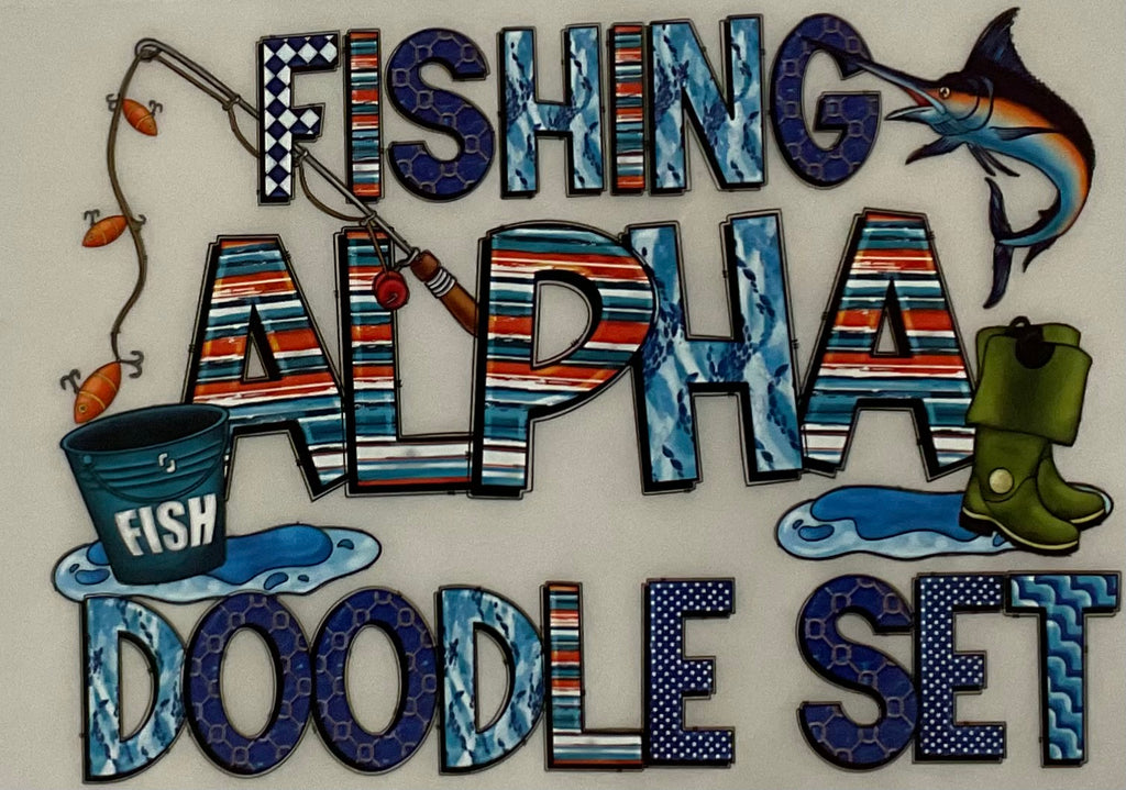 FISHING DOODLE SET