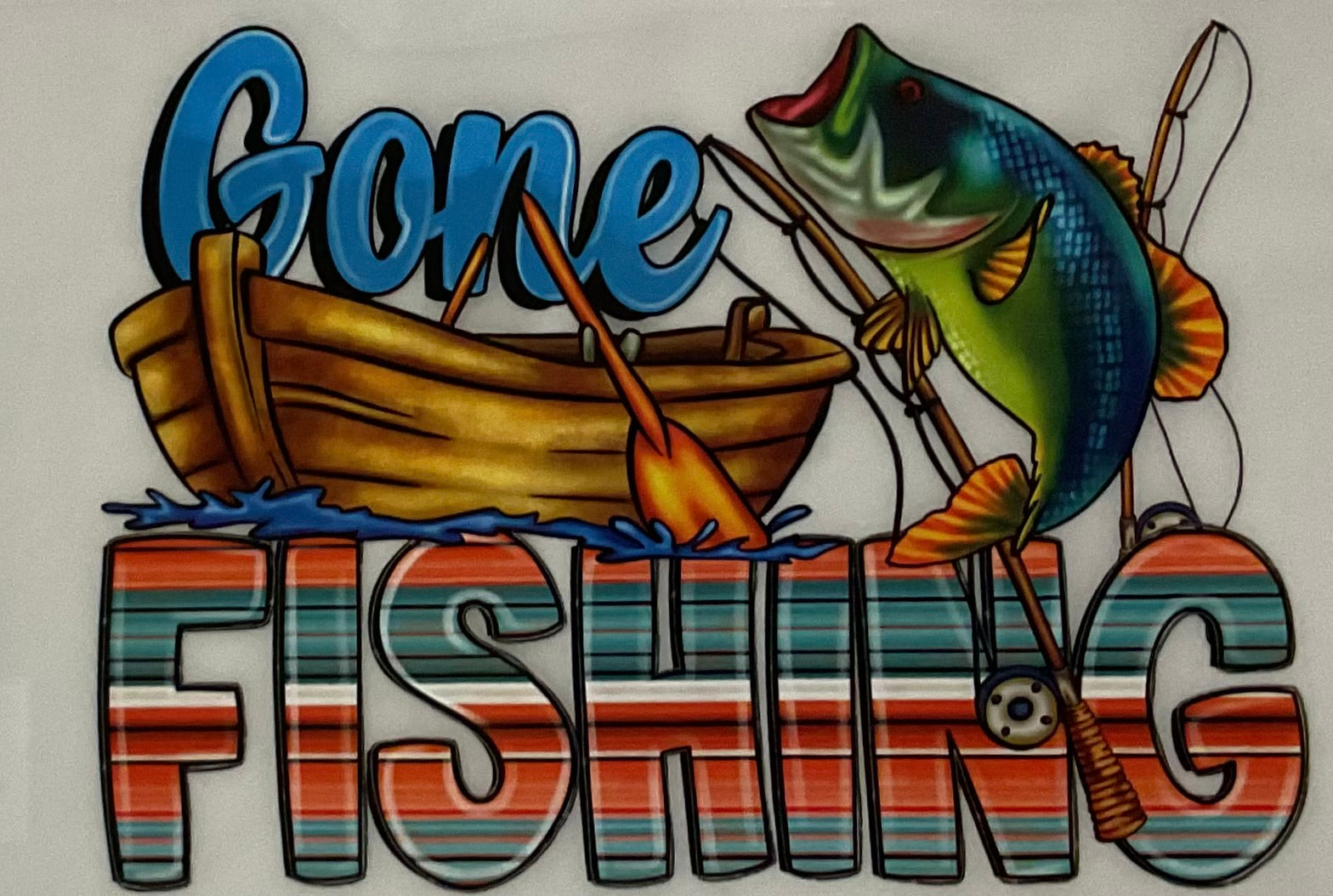 GONE FISHING