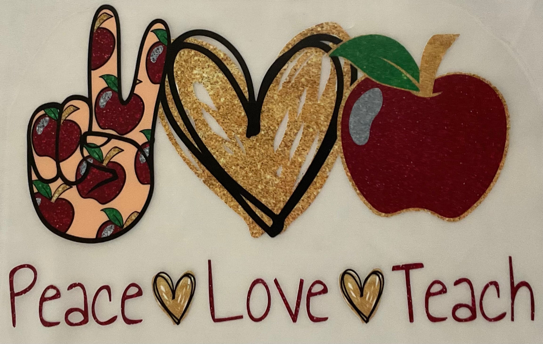 PEACE LOVE TEACH
