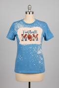 Football Mom T-shirt on headless torso form