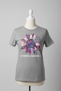 Premade T-shirt on headless torso