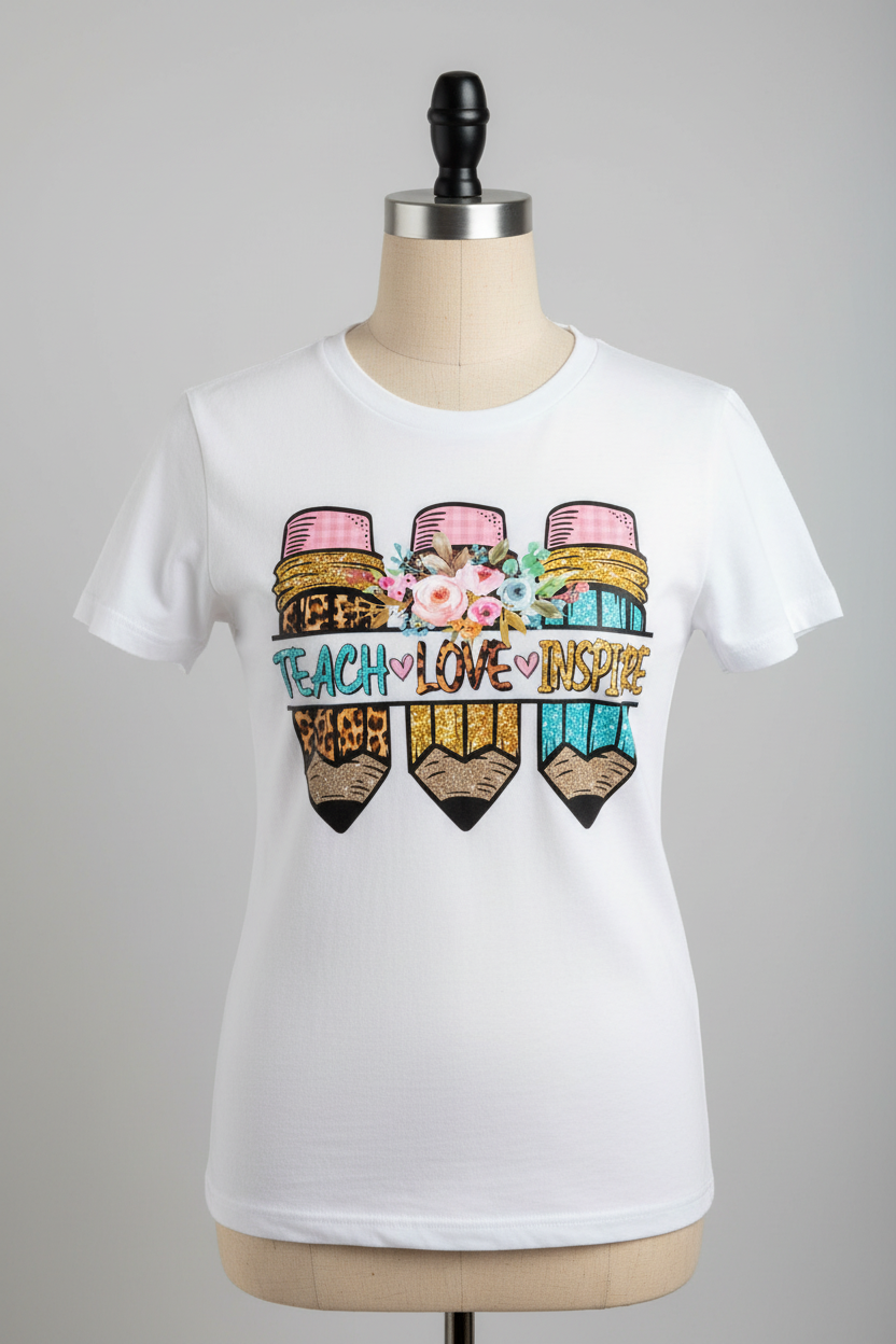 Teach Love Inspire Pencils
